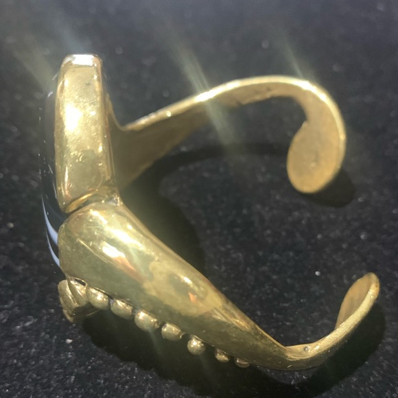 Stephen Burr Brutalist 1981 Blackstone Cuff - Picture 2 of 4